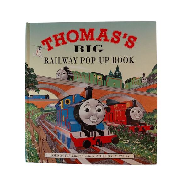 Thomas & Friends Trains Pop Up Book Whistle Bundle - Picture 12 of 15